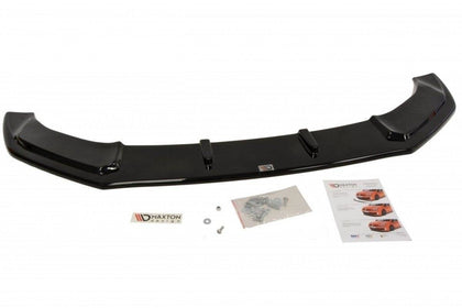 Maxton Front Splitter V.1 Audi TT RS 8J - Gloss Black
