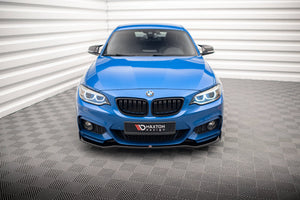 Maxton frontsplitter til BMW 2 M-Pack F22 – blank sort – billede 2 af 5