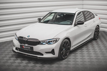 Maxton frontsplitter til BMW 3 G20 / G21 – blank sort – billede 1 af 4