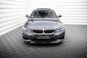 Maxton frontsplitter til BMW 3 M-Pack G20 – blank sort – billede 4 af 4