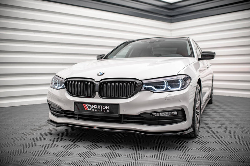 Maxton frontsplitter til BMW 5 G30 / G31 – blank sort – billede 1 af 5