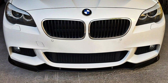 Maxton frontsplitter til BMW 5 M-Pack F10/F11 – blank sort – billede 1 af 3