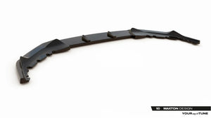 Maxton frontsplitter til BMW 5 M-Pack / M550i / M550d Sedan / Touring G30 / G31 Facelift – blank sort – billede 7 af 7