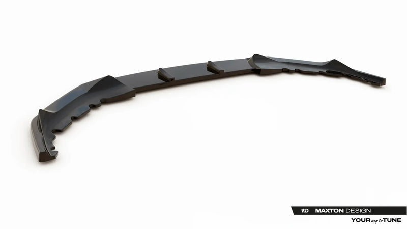 Maxton frontsplitter til BMW 5 M-Pack / M550i / M550d Sedan / Touring G30 / G31 Facelift – blank sort – billede 7 af 7