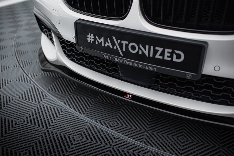 Maxton frontsplitter til BMW 7 M-Pack G11 /G12 – blank sort – billede 2 af 5