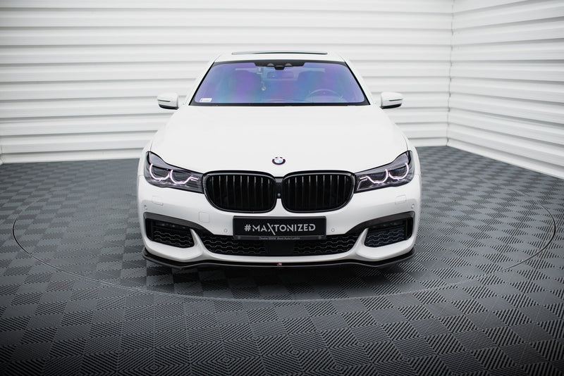 Maxton frontsplitter til BMW 7 M-Pack G11 /G12 – blank sort – billede 3 af 5