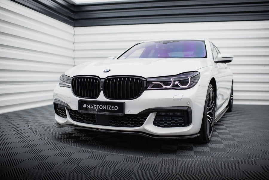 Maxton frontsplitter til BMW 7 M-Pack G11 /G12 – blank sort – billede 1 af 5
