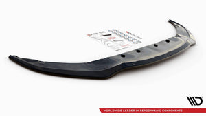 Maxton frontsplitter til BMW 7 M-Pack G11 /G12 – blank sort – billede 4 af 5