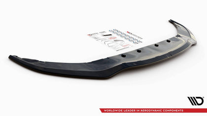 Maxton frontsplitter til BMW 7 M-Pack G11 /G12 – blank sort – billede 4 af 5