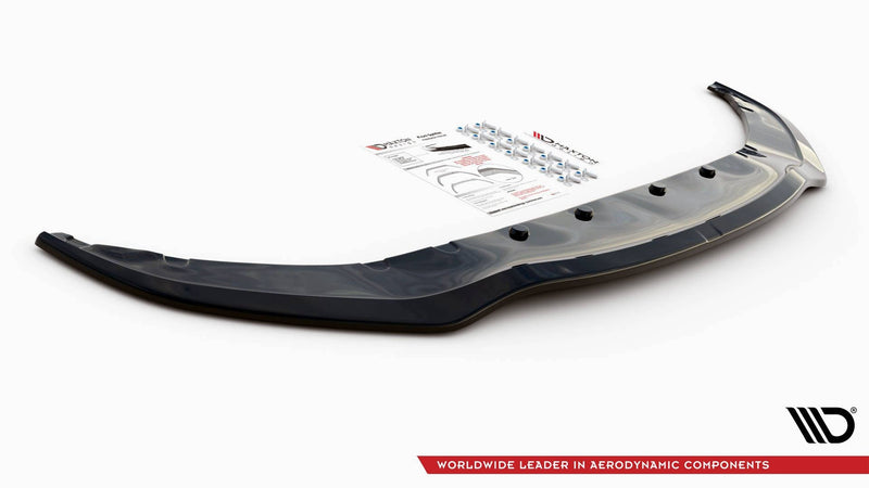 Maxton frontsplitter til BMW 7 M-Pack G11 /G12 – blank sort – billede 4 af 5