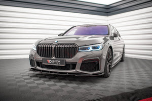 Maxton frontsplitter til BMW 7 M-Pack G11 / G12 Facelift – blank sort – billede 1 af 5