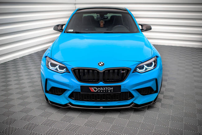 Maxton Front Splitter V.1 BMW M2 Competition F87 - Gloss Black