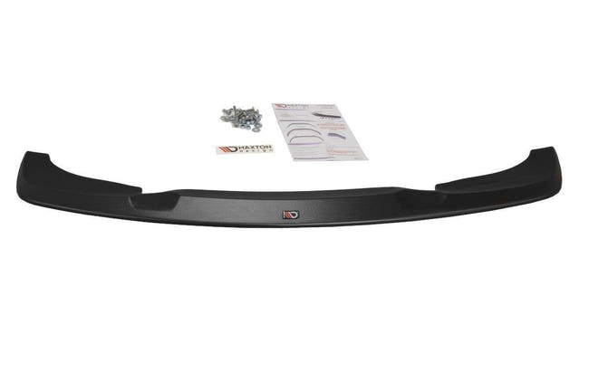 Maxton frontsplitter til BMW M3 E46 Coupe – blank sort – billede 1 af 4