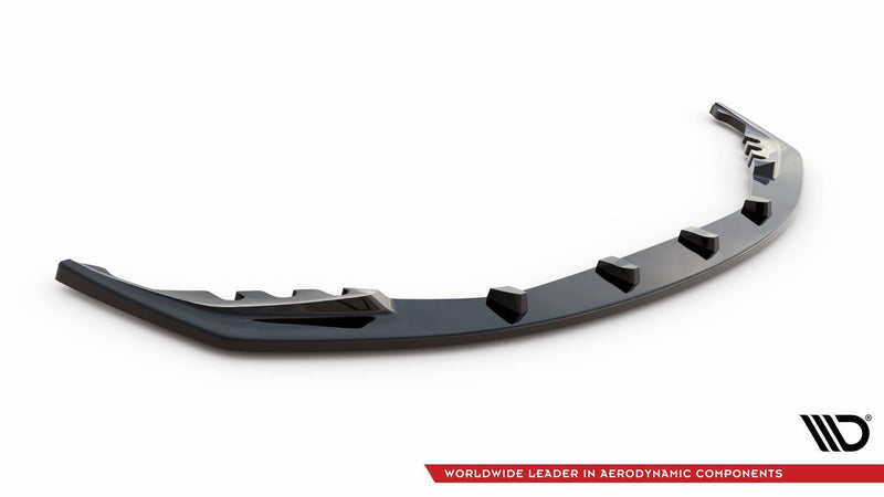 Maxton frontsplitter til BMW M3 Sedan / Touring G80 / G81 – blank sort – billede 3 af 4