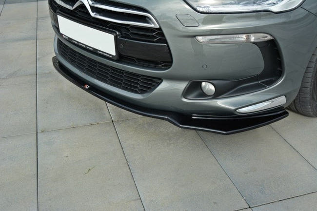 Maxton Front Splitter V.1 Citroen DS5 Facelift - Gloss Black