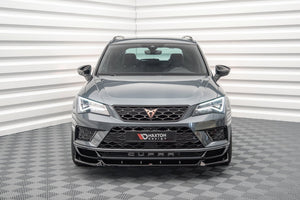 Maxton frontsplitter til Cupra Ateca Mk1 – blank sort – billede 2 af 7