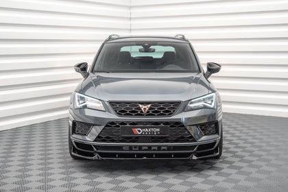 Maxton frontsplitter til Cupra Ateca Mk1 – blank sort – billede 2 af 7