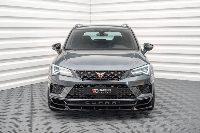 Maxton frontsplitter til Cupra Ateca Mk1 – blank sort – billede 2 af 7