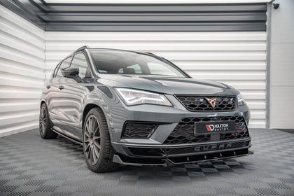 Maxton frontsplitter til Cupra Ateca Mk1 – blank sort – billede 1 af 7