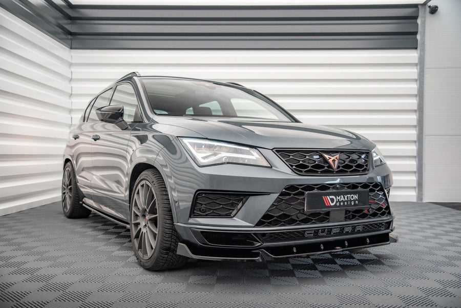 Maxton frontsplitter til Cupra Ateca Mk1 – blank sort – billede 1 af 7