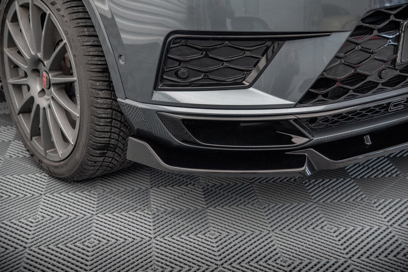 Maxton frontsplitter til Cupra Ateca Mk1 – blank sort – billede 4 af 7