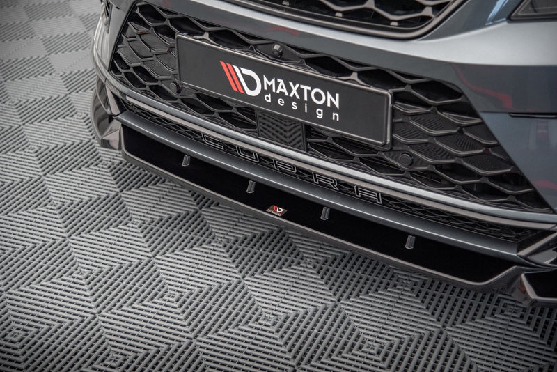 Maxton frontsplitter til Cupra Ateca Mk1 – blank sort – billede 5 af 7