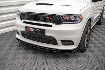 Maxton Front Splitter Dodge Durango Rt Mk3 - Gloss Black