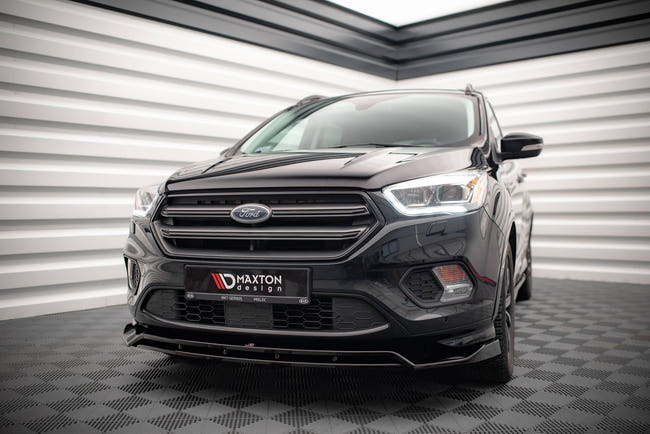 Maxton frontsplitter til Ford Escape ST-Line Mk3 – blank sort – billede 1 af 6