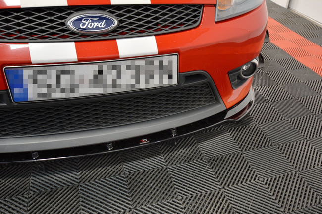 Maxton frontsplitter til Ford Fiesta ST Mk6 – blank sort – billede 2 af 5