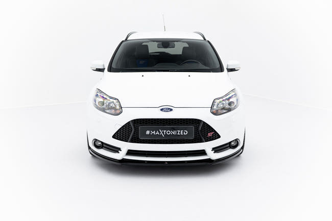 Maxton frontsplitter til Ford Focus ST Mk3 – blank sort – billede 2 af 6