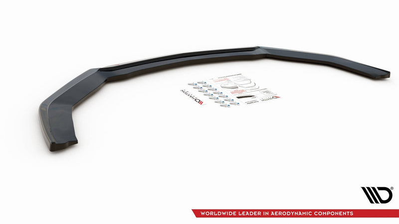 Maxton Front Splitter Ford Mustang Mk. 6 Facelift - Gloss Black