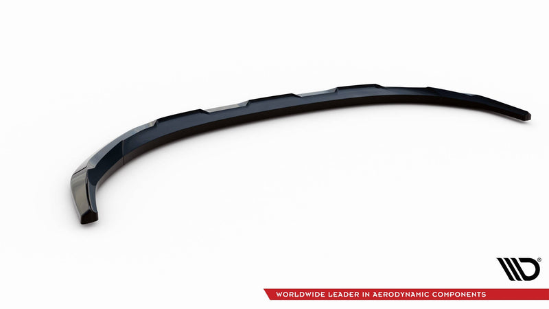 Maxton Front Splitter V.1 Hyundai Tucson Mk4 - Gloss Black