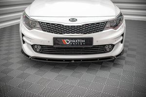 Maxton frontsplitter til Kia Optima Mk4 – blank sort – billede 2 af 5