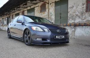 Maxton frontsplitter til Lexus GS Mk3 – blank sort – billede 1 af 6