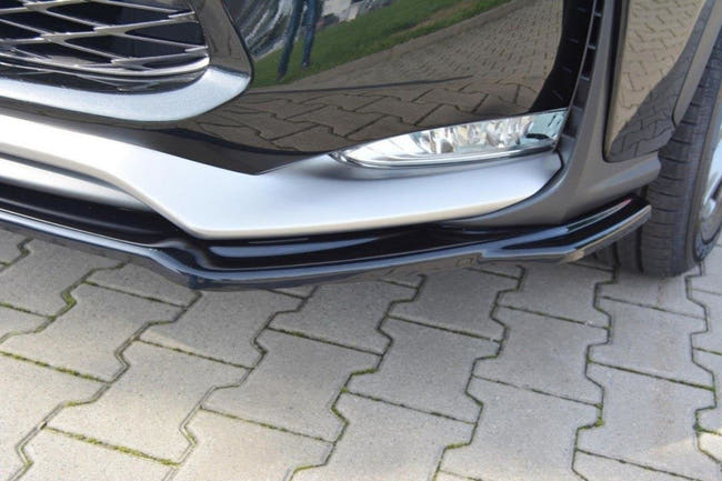 Maxton frontsplitter til Lexus NX Mk1 F-Sport – blank sort – billede 2 af 7