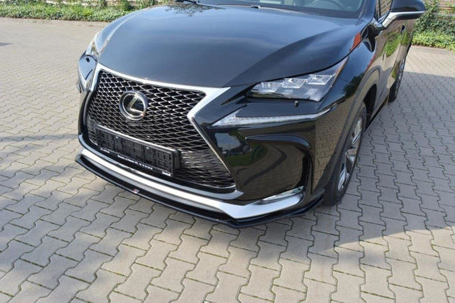 Maxton frontsplitter til Lexus NX Mk1 F-Sport – blank sort – billede 1 af 7