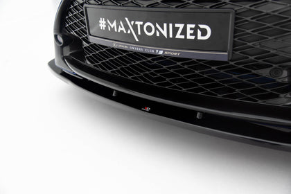 Maxton frontsplitter til Lexus RC Mk1 – blank sort – billede 3 af 6