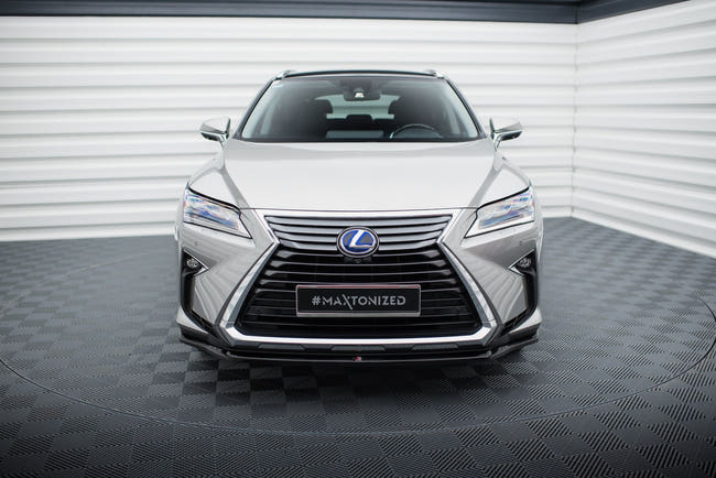 Maxton Front Splitter V.1 Lexus Rx Mk4 - Gloss Black