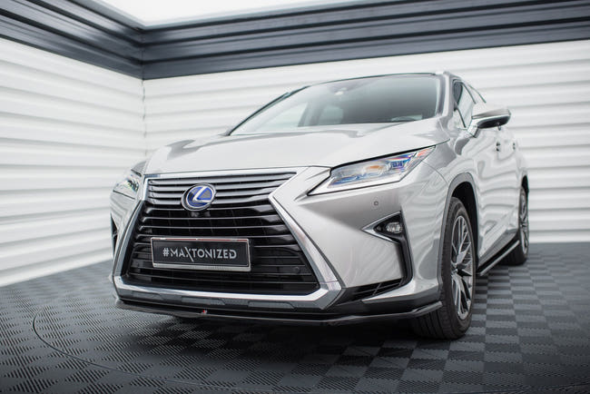 Maxton Front Splitter V.1 Lexus Rx Mk4 - Gloss Black