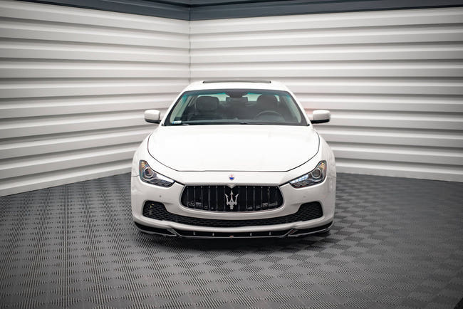 Maxton frontsplitter til Maserati Ghibli Mk3 – blank sort – billede 1 af 4