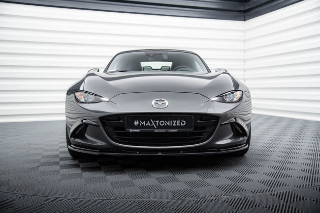 Maxton frontsplitter til Mazda MX-5 ND (Mk4) – blank sort – billede 2 af 7