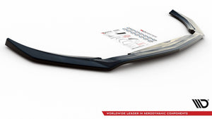 Maxton frontsplitter til Mercedes-AMG A 45 S Aero Pack W177 – blank sort – billede 5 af 6