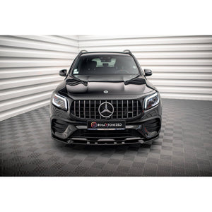 Maxton frontsplitter til Mercedes-AMG GLB 35 / AMG-Line X247 – blank sort – billede 2 af 5