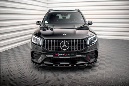 Maxton frontsplitter til Mercedes-AMG GLB 35 / AMG-Line X247 – blank sort – billede 2 af 5