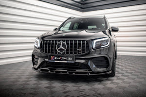Maxton frontsplitter til Mercedes-AMG GLB 35 / AMG-Line X247 – blank sort – billede 1 af 5