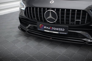 Maxton frontsplitter til Mercedes-AMG GT 53 4-Door Coupe X290 – blank sort – billede 3 af 4