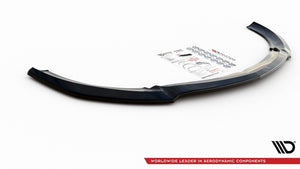 Maxton frontsplitter til Mercedes-Benz E63 AMG Estate/Sedan S213/W213 – blank sort – billede 7 af 8