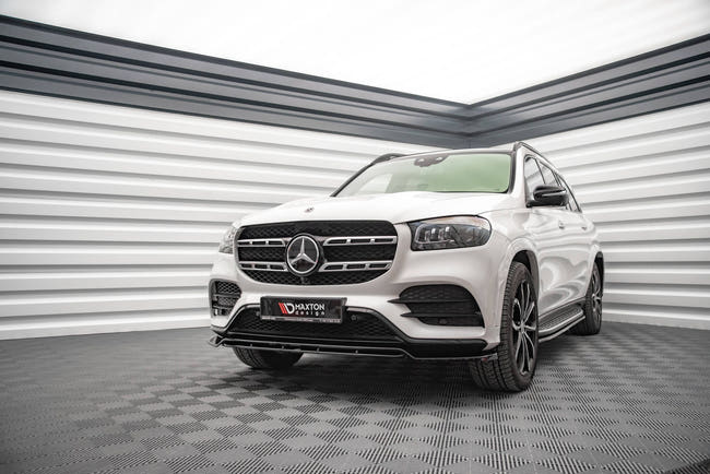 Maxton frontsplitter til Mercedes-Benz GLS AMG-Line X167 – blank sort – billede 1 af 5