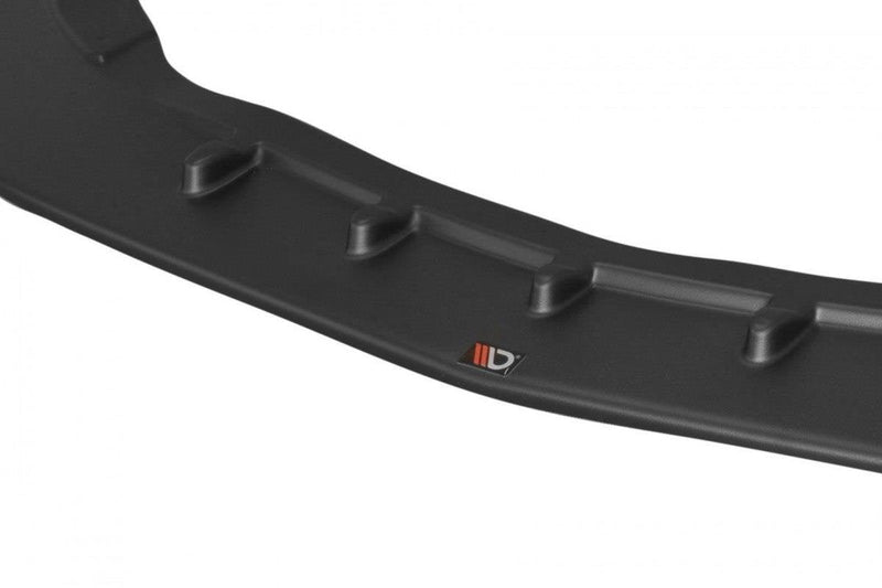 Maxton frontsplitter til Mercedes CLA A45 AMG C117 Facelift – blank sort – billede 4 af 7