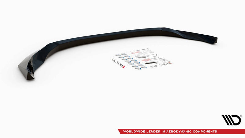 Maxton frontsplitter til Nissan 370Z Facelift – blank sort – billede 5 af 5